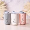 Productos de Venta Caliente Transfronterizos Etsy Aliexpress Termo Portátil de Pequeña Capacidad Taza de Viaje Logo Personalizado Regalo de Regreso a Clases