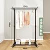 Perchero Sencillo Celebridad de Internet Perchero de Piso Balcón Vertical Ropa Perchero Doméstico Estante Dormitorio Colgador Interior