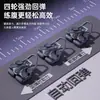 Rueda Fitness Abdominal de Cuatro Ruedas 2025 Nuevo Rebote Automático Soporte de Codo Herramienta de Entrenamiento de Músculos Abdominales Abdominales y Estiramiento Abdominal Equipo de Fitness para Hombres