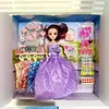 Traje de muñeca de princesa lindo transfronterizo articulado móvil vestido de novia de princesa para niña juguetes de vestir para casa de juegos infantiles