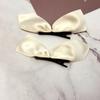 Black Bow Hairpin Acessórios para o cabelo das mulheres Primavera Veludo ins Coreano Internet Celebridade Elegante Hairpin Back Head Spring Clip