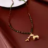 Nuevo Collar con Colgante de Tigre Ojo de Piedra Estilo Chino para Mujer, Cadena para Suéter Vintage, Joyería de Lujo Ligero de Alta Gama para Mujeres