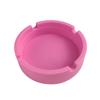 Explosões transfronteiriças molde de cinzeiro redondo de silicone resistente a altas temperaturas anti-queda cor mista camuflagem ponto luminoso vendas diretas da fábrica