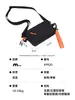 Bolsa para Caminar, Bolso Cruzado de un Solo Hombro, Bolsa Pequeña Deportiva Casual, Bolsa para Teléfono Móvil de Viaje, Logo Personalizado, Bolsa de Cuero Genuino para Teléfono Móvil para Hombres
