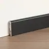 Rodapé de Madeira Maciça Puro, Tinta para Madeira Maciça, Rodapé Pintado para Piso, Linha de Canto Ultrafina Minimalista, Novo Estilo