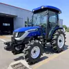 Lovo 504 Novo Trator Pequeno 8+8 Câmbio de Engrenagem Deslizante Modelo com Cabine 50 Cavalos de Potência Máquina de Preparo de Solo com Rodas Agrícola