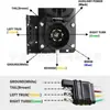 Adaptador de Cabo Conversor 4 para 4+7 para Reboque de Carro Americano Plug de Saída Dupla para Luzes do Carro Tiantai