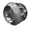 Rotor de Ventilador Centrífugo Tipo Asa de Aço Inoxidável, Liga de Alumínio, Aço Carbono Personalizado, Rotor Centrífugo com Pás Curvadas para Trás, Pás de Ventilador Resistentes à Corrosão e a Altas Temperaturas