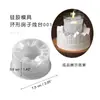 Molde de Resina Epóxi para Suporte de Vela Aromática de Gesso DIY, Molde de Silicone para Suporte de Vela Casa Anel em Forma de Coração Atacado