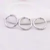 Pendientes de Moda Europeos y Americanos Pendientes de Pareja para Hombres Estilo Coreano Distinctivo Tendencia Hebilla de Oreja para Hombres Anillo de Oreja Circular de Estrella