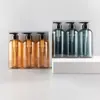 300ml500ml Sub-Garrafa para Shampoo e Gel de Banho 500g Frasco para Máscara Capilar 300ml Loção Corporal Frasco Plástico PET