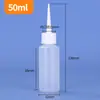 40 50 100ml Agente de Sellado Auto-Nivelante Botella de Construcción, Botella de Boca Puntiaguda, Botella Dispensadora, Botella de Plástico, Botella de Pegamento