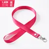 Lanyard con gancho de metal 1.5 hebilla para insignia, lanyard para gafete de trabajo, lanyard para credencial de identificación, lanyard con portagafete de trabajo