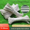 Corda de Algodão para Projetos DIY, Varal, Amarração para Cabo de Guerra, Corda de Freio, Corda Trançada de Fio de Algodão, Corda para Pendurar, Cordão de Algodão