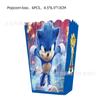 Nuevo Sonic sonic2 Vajilla para Fiesta de Cumpleaños de Niños Bandera Mantel Plato Vaso de Papel Set Decoración