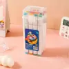Marcadores Blancos a Base de Agua de Doble Punta para Oficina, Dibujo Estudiantil y Uso Artístico, Marcadores Especiales en Barril para Niños