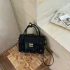 Bolso de bandolera cruzada 2026 nuevo, casual, moderno, simple, de nicho para mujer, bolso de mano de moda, bolso pequeño cuadrado tipo caja