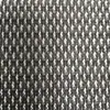 Venta al por mayor de fábrica, malla jacquard de doble color blanco y negro, material para zapatos, tela de malla interior