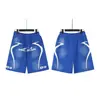 Marca de moda europeia e americana Hellstar Hell Star de verão para lazer esportivo shorts de água masculinos e femininos