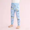 Novas Calças de Outono 100% Algodão para Crianças, Roupa Íntima para Meninos e Meninas, Calças de Dormir de Segunda Pele, Calças Longas Sem Costura, Calças de Casa de Algodão Penteado