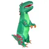 Roupas infláveis de dinossauro Amazon para Halloween, roupas infláveis engraçadas de Tiranossauro, boneco, roupas de performance, Festival