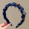 Diadema Melard pequeña estilo Chanel de copa alta para mujer, diadema elegante retro para uso diario que hace que la cara se vea más pequeña, accesorio para el cabello