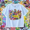 Camiseta de Manga Corta para Niños Poppy Playtime Verano Moderna Ligera 7