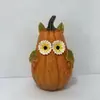 Nuevos adornos de calabaza de resina de Halloween transfronterizos, manualidades, decoraciones de escritorio para el hogar, decoraciones de ambiente festivo