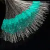 Paquete de 300 Frijoles Espaciales de Silicona Súper Ajustados Puntos Verdes Set de Líneas Cilíndricas Pequeños Accesorios Suministros de Pesca