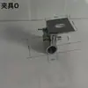 Acessórios para Suportes Fotovoltaicos, Grampos de Liga de Alumínio, Grampos de Borda de Média Pressão para Painéis Fotovoltaicos, Painéis de Energia Solar, Telhas Metálicas Coloridas