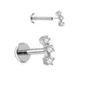 Conjunto de Brincos de Aço Inoxidável Mais Vendido da Amazon, Piercings de Lábio com Zircônia, Brincos de Luxo Leve, Conjunto de Brincos, Venda Direta Atacado de Fábrica