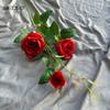 Rosa Monroe, nueva rosa de imitación, flor para bodas, auditorio, arreglo floral, paisajismo, decoración del hogar, comercio exterior, flores falsas.