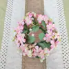 Guirnalda de Candelabros de Flores Silvestres Pequeñas Multi-Flor Flor Artificial Accesorios de Boda Decoración de Sala de Estar en Casa Accesorios de Fotografía Guirnalda de Flores