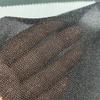Entretela tejida de urdimbre confeccionada por el fabricante Blanco y negro Entretela tejida compuesta Accesorios de poliéster para ropa Lavable Limpieza en seco Tela de entretela Venta al por mayor