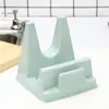 Estante para Tapa de Olla Estante para Tabla de Cortar Doméstico Estante de Almacenamiento Estante para Cuchillos Estante para Tabla de Cortar Plástico sin Clavos Cocina Estante Multifuncional para Tabla de Cortar