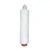 Elemento Filtrante Plegable Microporoso de Membrana de PTFE Elemento Filtrante Industrial Elemento Filtrante de Precisión Elemento Filtrante de Agua 10 Pulgadas 20 Pulgadas 30 Pulgadas 40 Pulgadas