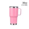 Comércio Exterior Transfronteiriço Caneca com Alça Caneca de Carro Aço Inoxidável Grande Capacidade Garrafa Térmica Portátil para Exterior Carro com Caneca com Alça