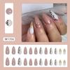 Europeo y Americano Aurora flash mariposa uñas postizas francesas flash ins estilo cien moda todo-combinable pieza de belleza para uñas usar uña