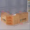 Gabinete Exhibidor de Cigarrillos Mostrador Cajero de Supermercado Gabinete Integrado para Cigarrillos Tienda de Conveniencia Cafetería Gabinete para Cigarrillos de Vidrio Templado