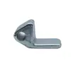 Gancho de Cuerda para Contenedor de Acero Fundido Soporte de Cuerda Gancho de Cuerda Fijo Tensador Accesorios Fijos de Atado Gancho de Cuerda de Acero Bajo en Carbono Engrosado