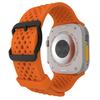 Adecuado para apple watch Ultra9876543210 generación se orificio de mijo correa de reloj de silicona transpirable nuevo