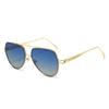 Nuevas gafas vintage casuales para conducir y viajar, gafas de sol ins, moda europea y americana, personalidad simple, gafas de sol de doble puente