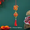 Linternas Pequeñas del Festival de Primavera del Año del Caballo, Adornos Colgantes Festivos de Estilo Antiguo, Accesorios Chapados en Oro, Decoraciones Colgantes Decorativas de Año Nuevo al por Mayor Estilo Curativo