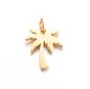 Venta Caliente Transfronteriza Acero Inoxidable Animal Gatito Mariposa Hueso Rayo Coco Árbol Pulido Joyería Accesorios Colgante DIY