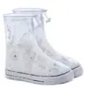 Botas de Lluvia para Hombres y Mujeres, Cubrezapatos Impermeables, Antideslizantes, Resistentes al Desgaste, Cubrezapatos de Lluvia Protectores Engrosados, Cubrezapatos de Lluvia para Exteriores a Prueba de Lluvia y Anti-Suciedad para Días Lluviosos