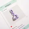 Novo Chaveiro Pingente de Fone de Ouvido de Liga Metálica Pintado com Desenho Animado Fofo Pingente de Bolsa Pequeno Presente Carro Pequeno Livro Vermelho