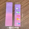 Corda de Cabelo Placa de Cabelo 10 Etiquetas Crianças Acessórios de Cabelo de Papelão Pegador Estendido 0 Venda Direta de Fábrica Cartão Veja Descrição Outros