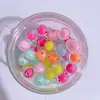 Cuentas africanas de agujero grande para el pelo para trenzas de niños