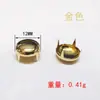 Rebites Pequenos DIY de Cobre Contas de Garra Redonda Decoração de Roupas de Bebê Moldura Clássica Pregos para Joias Roupas Sapatos Bolsas Acessórios