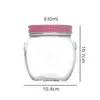 Nuevo frasco de vidrio para conservas con doble asa para mermelada, vejiga de pescado, gelatina de pescado, gelatina de leche, frasco para guisos frescos, frasco de almacenamiento de grado alimenticio resistente a altas temperaturas